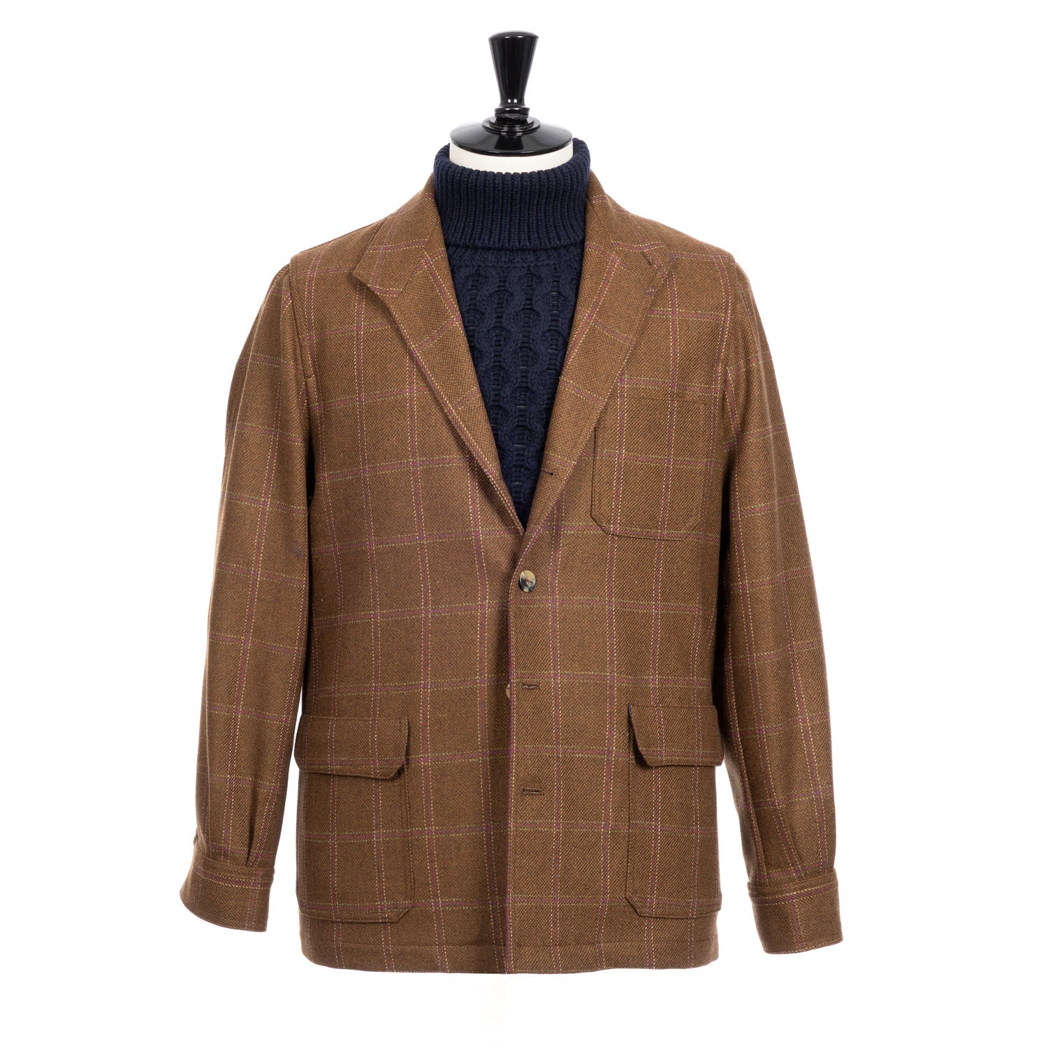 Shirt Jacket "Classic-Teba" made from Scottish Wool